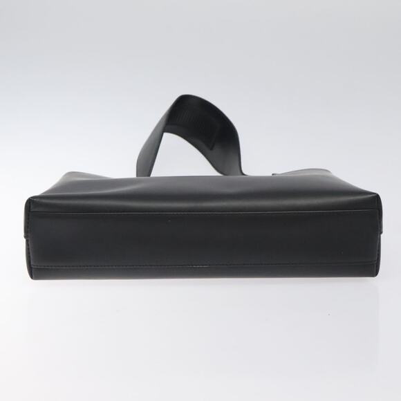 GUCCI Shoulder Bag Leather Black Silver - Picture 9 of 13